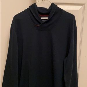 Ted Baker shawl collar sweater